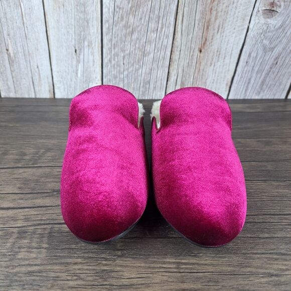 BIRDIES The Phoebe Wild Berry Slip On Slipper Mule Women's Sz 8.5 (Worn Once) - Picture 2 of 8